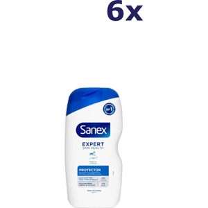 6x Sanex dermo douchegel protector 400ml