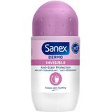 Sanex Deodorant Roller Dermo Invisible 50 ml