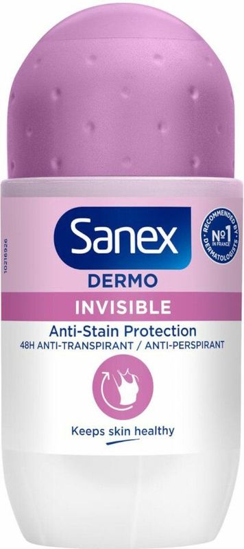 Sanex Deodorant Roller Dermo Invisible 50 ml