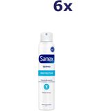 Sanex - DermoProtector Hypoallergenic - Deodorant - 6x150ml