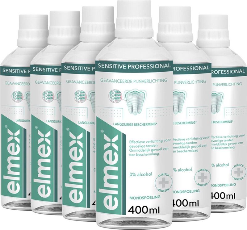 Elmex - Sensitive Professional - Mondwater - 400ml - Aminfluoride