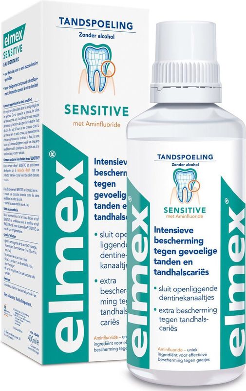 Elmex Sensitive Tandspoeling - 400 ml