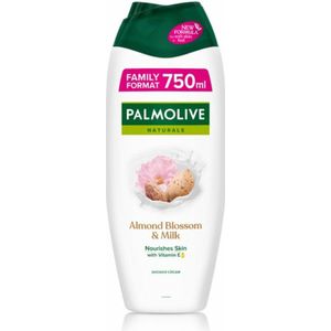 12x Palmolive Douchecréme Naturals Amandel & Melk 750 ml