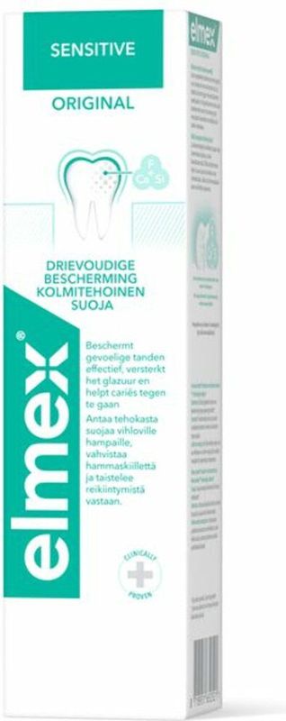 Elmex Tandpasta Sensitive 0% Colorants
