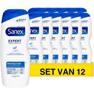 Sanex - Expert Skin Health Protector - Douchegel - 12 flessen - 600 ml