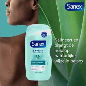 Sanex - Douchegel Agave Revitalizing - 6 x 450 ml - Voordeelverpakking