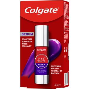 Colgate - Max White Purple Serum - Tandpasta - Paarse - Whitening Booster