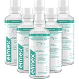 Elmex - Mondspoeling Sensitive - Voordeelverpakking - 6 x 400 ml