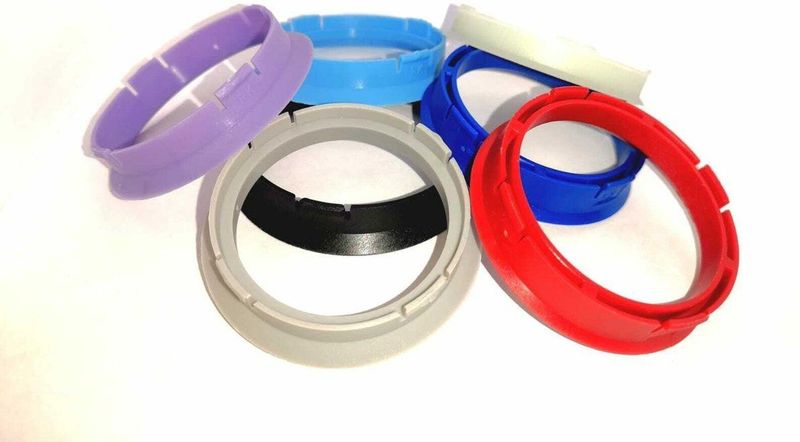 Sinatec Centreerringen 73.1->54.1mm Zwart 4 Stuks