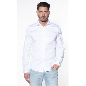 Cast Iron - Overhemd - Wit - Katoen