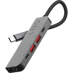 Linq ByELEMENTS USB C Hub - 5 In 1 Pro Multipoort Hub Station Voor Notebook en Macbook