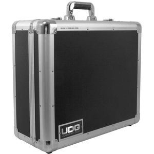 UDG Ultimate Pick Foam Flight Case Multi Turntable flightcase zilver platenspeler met plukschuim