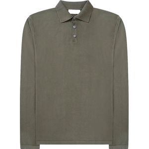 The GoodPeople - Shirt - Donkergroen - Katoen