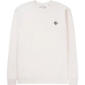 The GoodPeople - Trui Off White The Goodpeople Lrubber Sweaters Off White 24020706