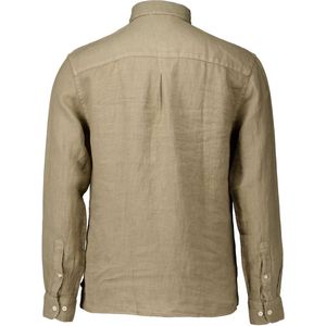 The GoodPeople - Soho - Overhemd - Taupe - Lange Mouw