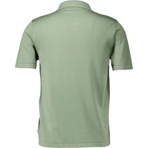 The GoodPeople - Paolo Poloshirt - Groen - Katoen