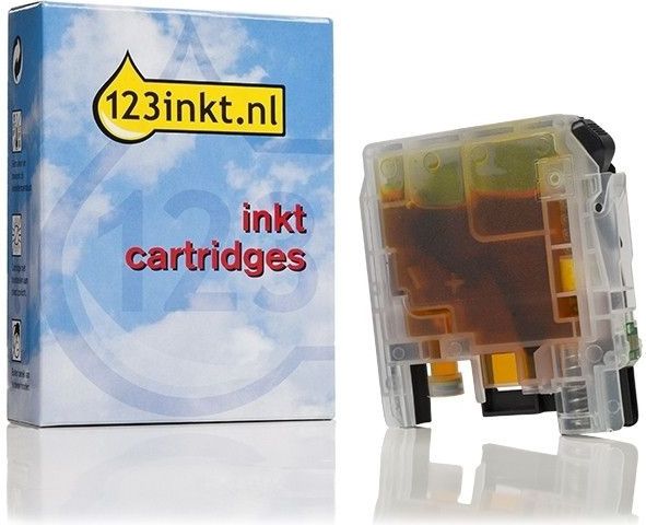 123inkt - Cartridge - Geel - 15,6 ml - Geschikt voor DCP-J4120DW, MFC-J4620DW en meer