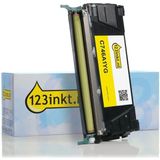 123inkt - Toner - Lexmark C746A2YG - Extra Hoge Capaciteit - 7.750 Afdrukken