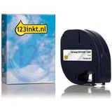123inkt - Dymo S0721530 - Plastic Tape - Transparant - 12 mm