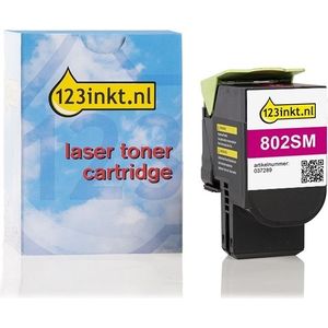 123inkt - Toner - Zwart - Hoge Capaciteit - Voor Lexmark