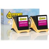 123inkt - Toner - Voor Xerox Phaser 7100 - Extra Hoge Capaciteit - 2x 5000 Afdrukken