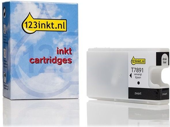 123inkt - Inktcartridge - Zwart - 65 ml
