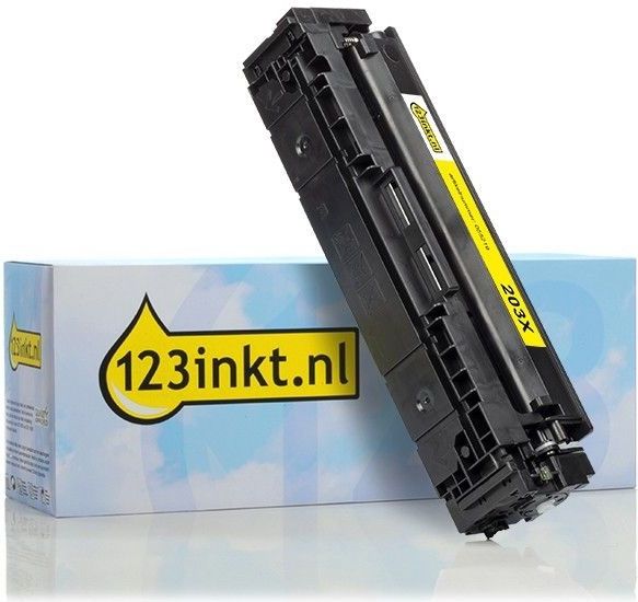 123inkt - Toner - Geel - Hoge Capaciteit 3000 Afdrukken