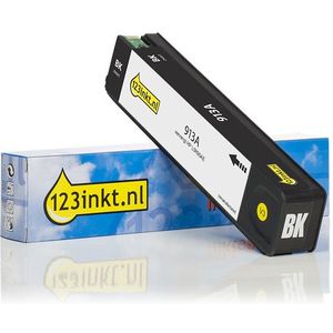 123inkt huismerk vervangt HP 913A (L0R95AE) inktcartridge zwart