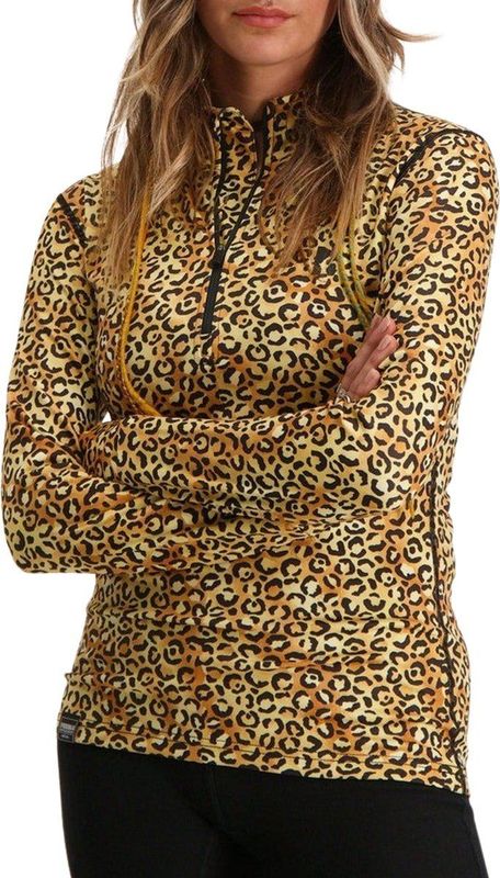 Poederbaas Skipully Dames Animal Panther Brown