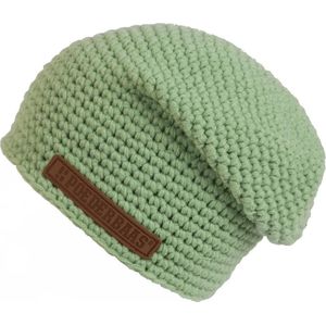 Muts Poederbaas Beanie Urban Long Heel Groen