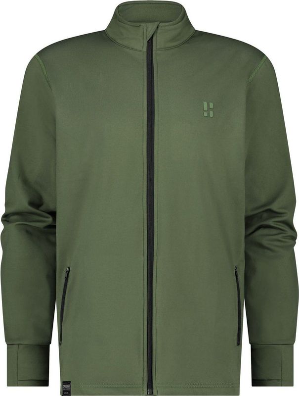 Poederbaas - Arctic Sports Tech Jacket - Ski Vest - Groen - 88% Polyester, 12% Elastaan