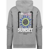 Poederbaas - Arty Hoody - Hoodie - Grey - 85% Katoen, 15% Polyester