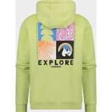 Poederbaas - Arty Hoody - Hoodie - Matcha Green - Loose Fit