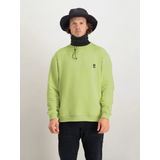 Poederbaas - Arty Sweater - Matcha Green - 85% Katoen 15% Polyester