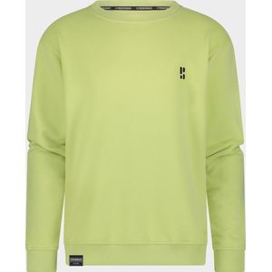 Poederbaas - Arty Sweater - Matcha Green - 85% Katoen 15% Polyester