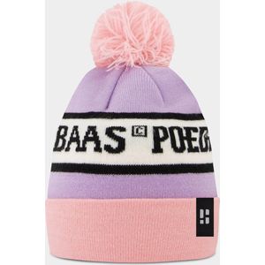 Winter Cap Poederbaas Freeride Unisex Beanie Purple-Pink,