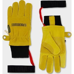 Handschoen Poederbaas Freeride Gloves Leather Yellow-L / XL