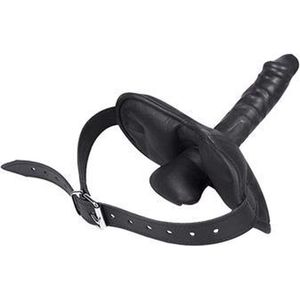 Ball gag masker met Dildo