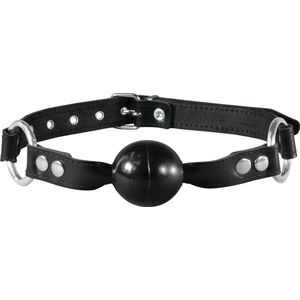 Lederen ball gag normal