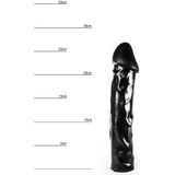 Dinoo Dildo Erketu 27 x 6,3 cm - zwart