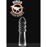 Dinoo Dildo T-Rex 23.5 x 5.5 c m - transparant