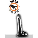 Dinoo Dildo Datou 19 x 3,7 cm - zwart