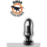 Dinoo Dildo Rugops 18 x 5,4 cm - zwart