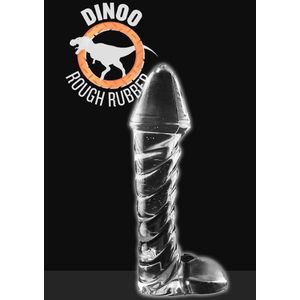 Dinoo Dildo Lesotho 24 x 6 cm - transparant