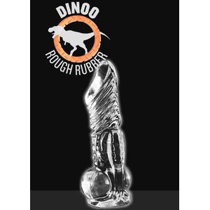 Dinoo Dildo Rhabdodon 23 x 5,8 cm - transparant