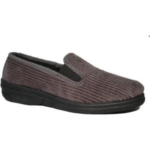 Blenzo - Sloffen Heren - Pantoffel - Zwart - Corduroy
