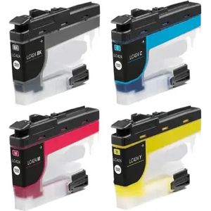 IPEXNL inktcartridges geschikt voor Brother LC-424XL LC 424 bk/c/m/y multipack inktcartridges o.a. DCP-J1200W lc-424val