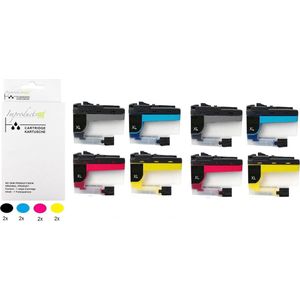 Improducts® Inkt cartridges - Alternatief Brother LC-426XL LC 426 bk/c/m/y 2x multipack inktcartridges o.a.Brother MFC-J4335DW MFC-J4340DW MFC-J4535DW MFC-J4540DW lc-426val