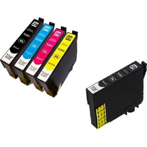 IPEXNL geschikt voor Epson Multipack inktcartridges (5 cartridges) Expression Home XP235, XP245, XP247, XP255, XP332, XP342, XP432, XP442, XP445, XP452 29XL T2991 T2992 T2993 T2994