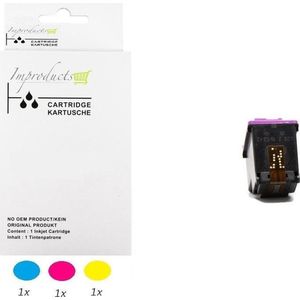Improducts® Inkt cartridge - Alternatief Hp 344 C9363EE XL kleur